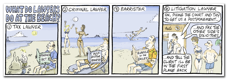What Do Lawyers Do At The Beach?